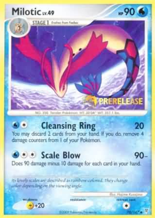 Milotic (70/147) (Prerelease Promo) [Nintendo: Black Star Promos] | Tables and Towers