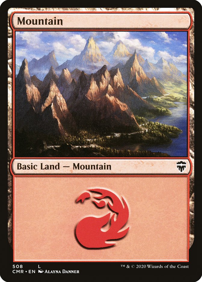 Mountain (508) [Commander Legends] | Tables and Towers