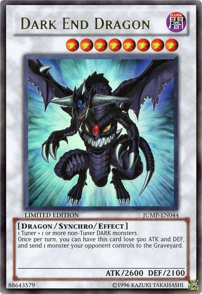 Dark End Dragon [JUMP-EN044] Ultra Rare | Tables and Towers