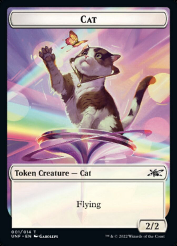 Cat Token [Unfinity Tokens] | Tables and Towers