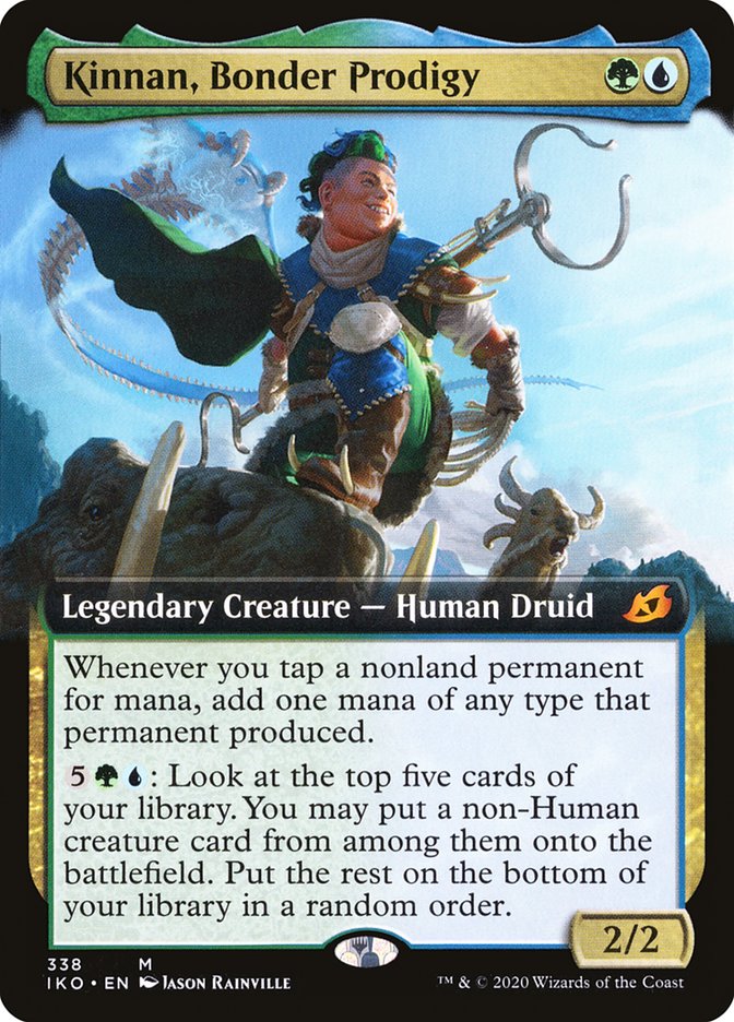 Kinnan, Bonder Prodigy (Extended Art) [Ikoria: Lair of Behemoths] | Tables and Towers