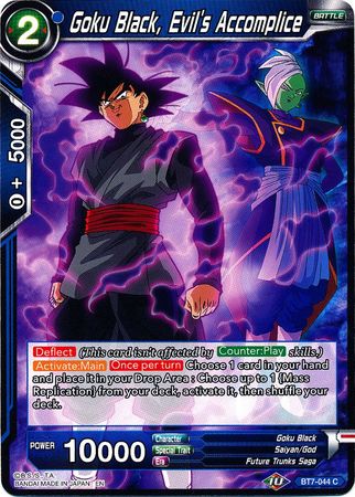 Goku Black, Evil's Accomplice (BT7-044) [Assault of the Saiyans] | Tables and Towers