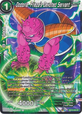 Dodoria, Frieza's Devoted Servant (Starter Deck - Clan Collusion) (SD13-05) [Rise of the Unison Warrior] | Tables and Towers