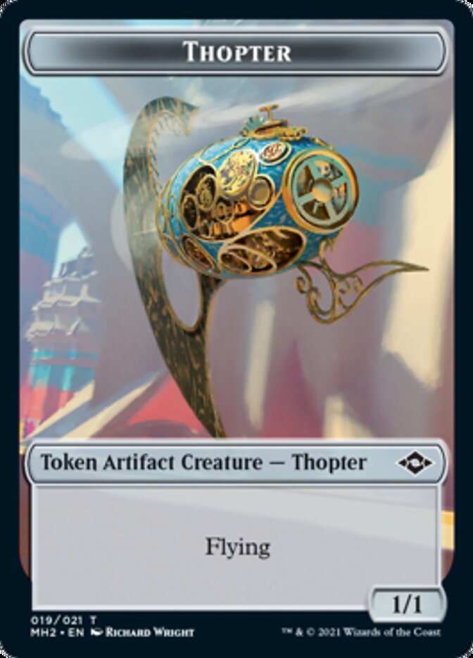 Thopter // Zombie Army Double-Sided Token [Modern Horizons 2 Tokens] | Tables and Towers