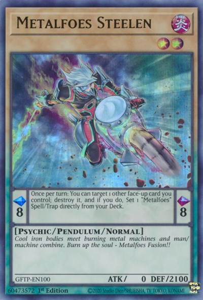 Metalfoes Steelen [GFTP-EN100] Ultra Rare | Tables and Towers