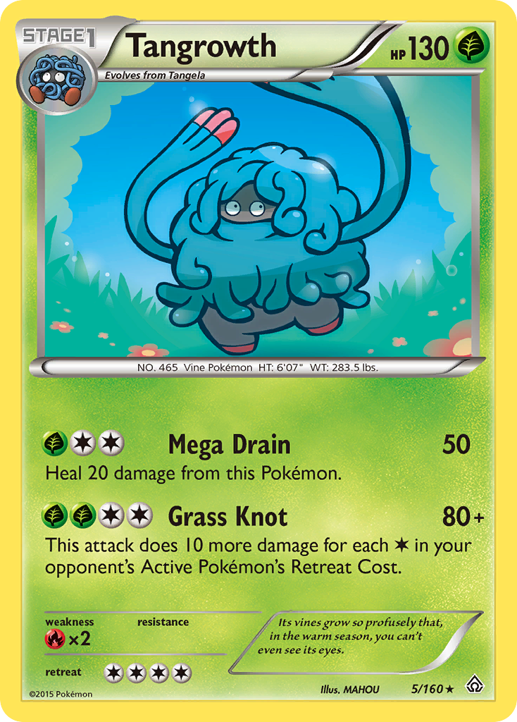 Tangrowth (5/160) [XY: Primal Clash] | Tables and Towers