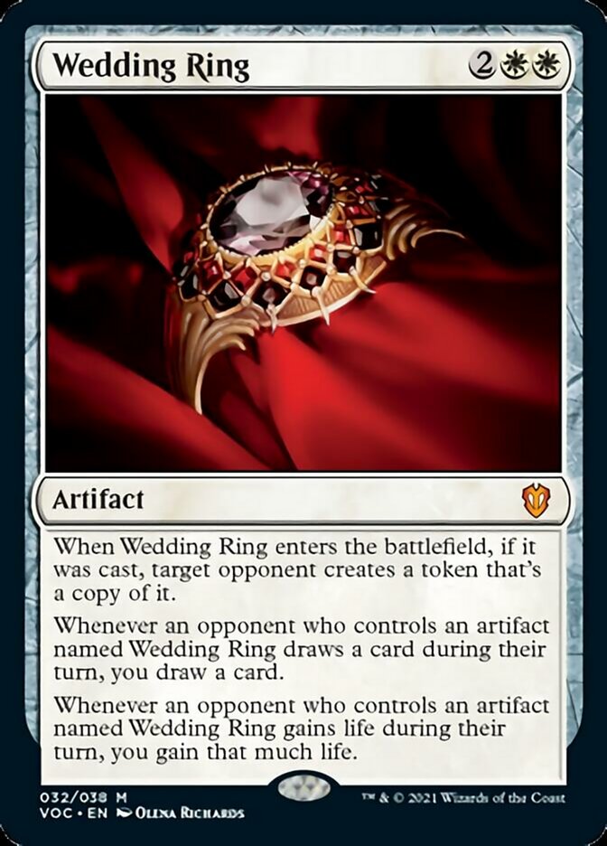 Wedding Ring [Innistrad: Crimson Vow Commander] | Tables and Towers