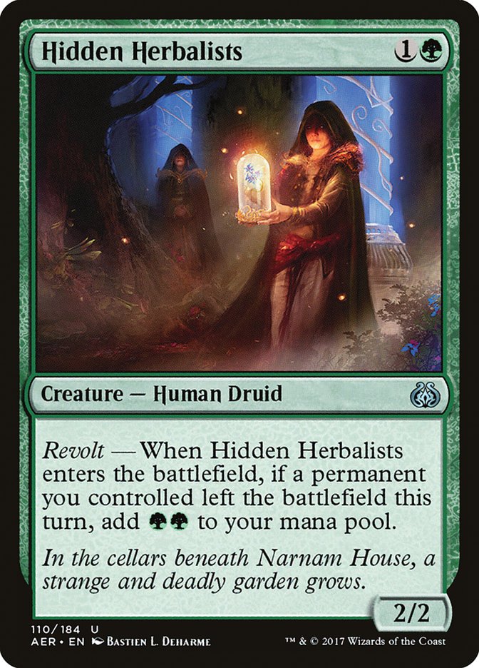 Hidden Herbalists [Aether Revolt] | Tables and Towers