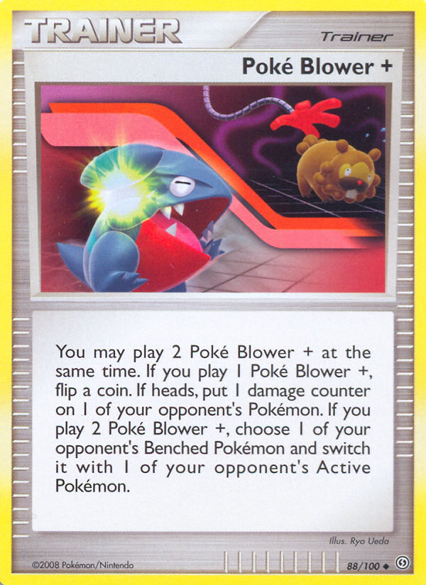 Poke Blower + (88/100) [Diamond & Pearl: Stormfront] | Tables and Towers