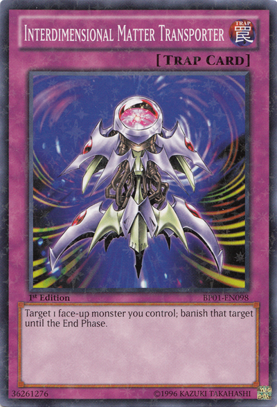 Interdimensional Matter Transporter [BP01-EN098] Starfoil Rare | Tables and Towers