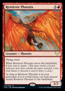 Retriever Phoenix [Strixhaven: School of Mages] | Tables and Towers