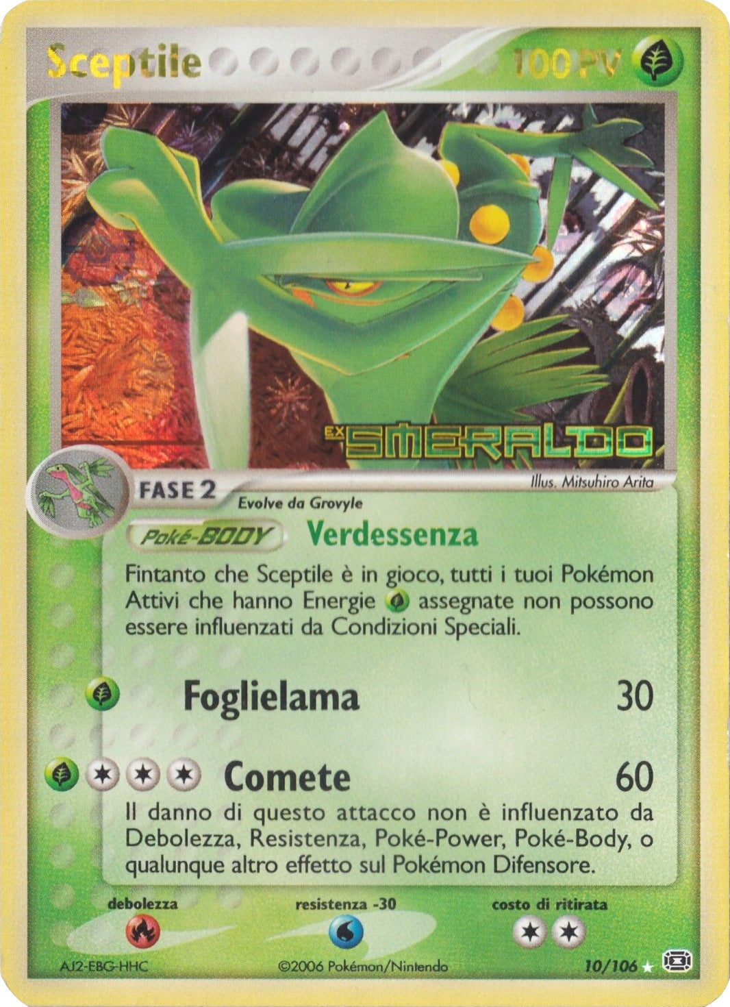 Sceptile (10/106) (Stamped) [EX: Emerald] | Tables and Towers