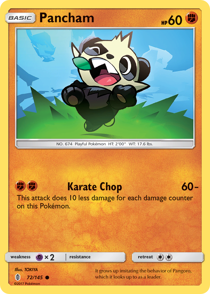 Pancham (72/145) [Sun & Moon: Guardians Rising] | Tables and Towers