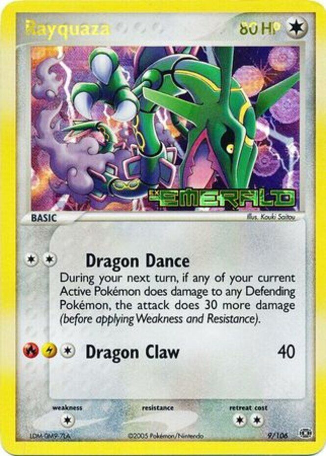 Rayquaza (9/106) (Stamped) [EX: Emerald] | Tables and Towers