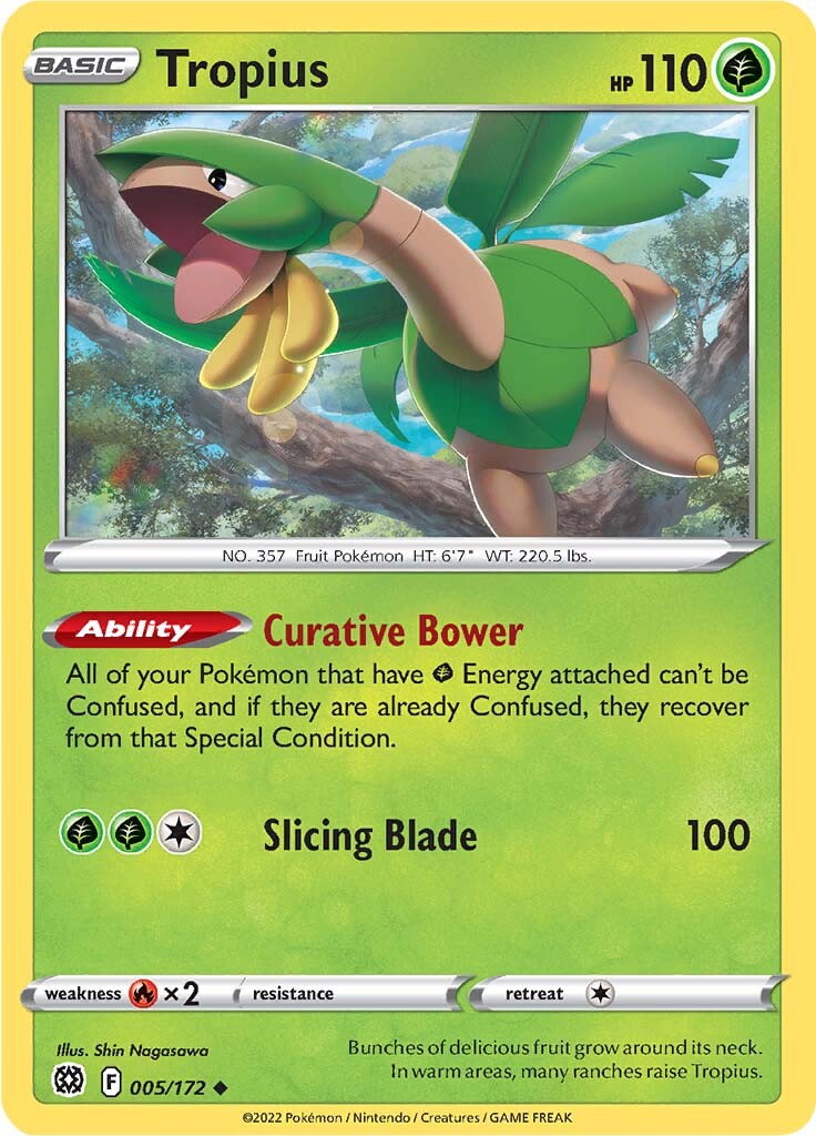 Tropius (005/172) [Sword & Shield: Brilliant Stars] | Tables and Towers