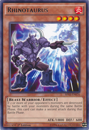 Rhinotaurus [BP03-EN076] Rare | Tables and Towers