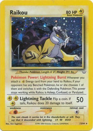 Raikou (13/64) [Neo Revelation Unlimited] | Tables and Towers