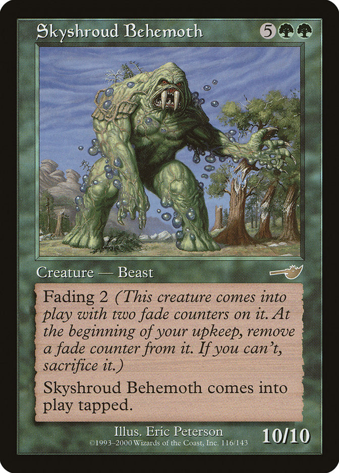 Skyshroud Behemoth [Nemesis] | Tables and Towers