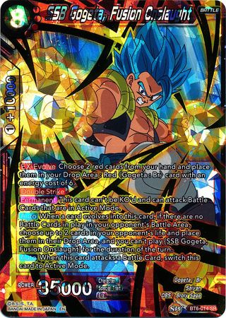 SSB Gogeta, Fusion Onslaught (BT6-014) [Destroyer Kings] | Tables and Towers