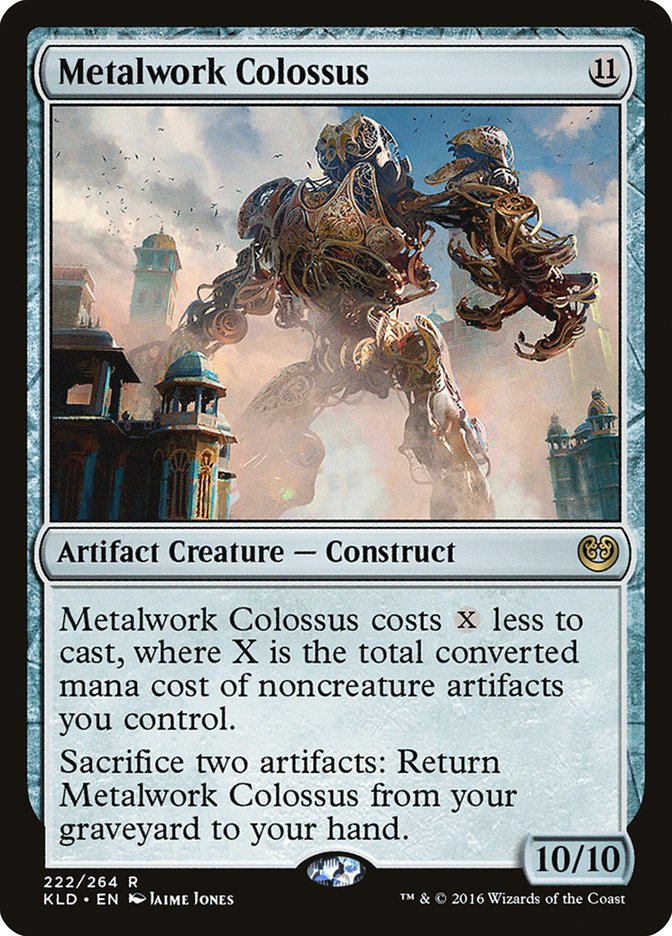 Metalwork Colossus [Kaladesh] | Tables and Towers