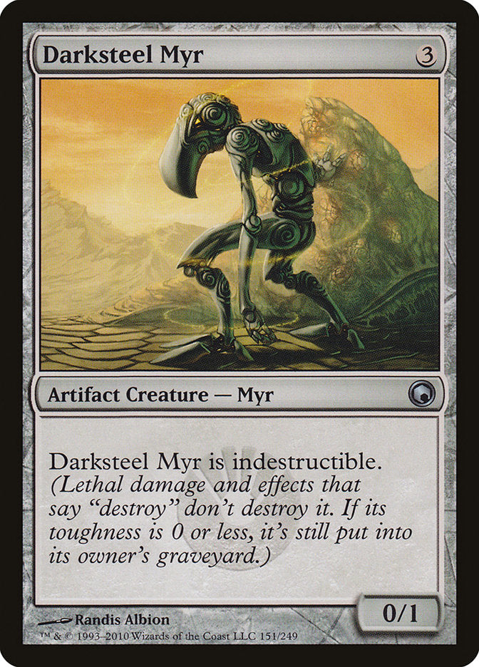 Darksteel Myr [Scars of Mirrodin] | Tables and Towers