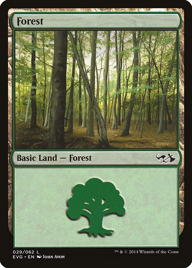 Forest (29) (Elves vs. Goblins) [Duel Decks Anthology] | Tables and Towers