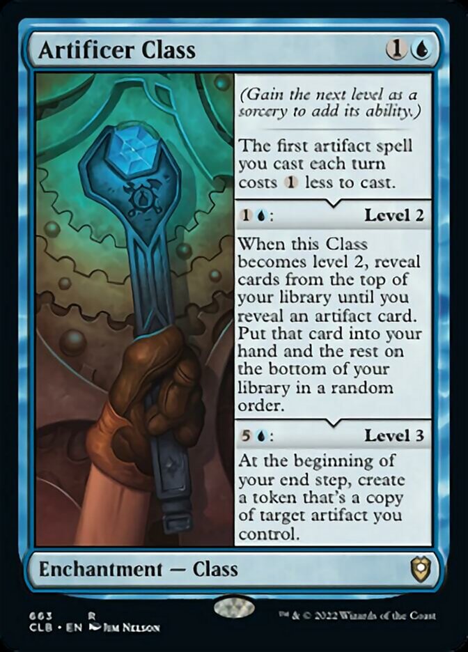 Artificer Class [Commander Legends: Battle for Baldur's Gate] | Tables and Towers