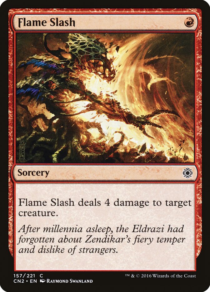 Flame Slash [Conspiracy: Take the Crown] | Tables and Towers