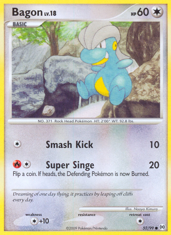 Bagon (52/99) [Platinum: Arceus] | Tables and Towers