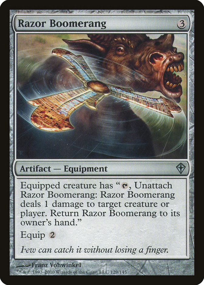 Razor Boomerang [Worldwake] | Tables and Towers