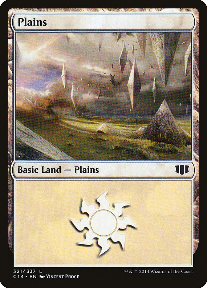 Plains (321) [Commander 2014] | Tables and Towers