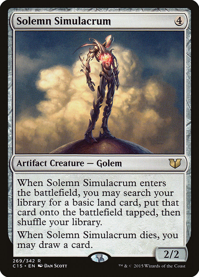 Solemn Simulacrum [Commander 2015] | Tables and Towers