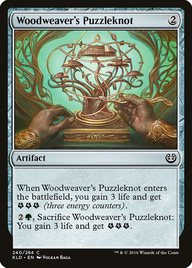 Woodweaver's Puzzleknot [Kaladesh] | Tables and Towers