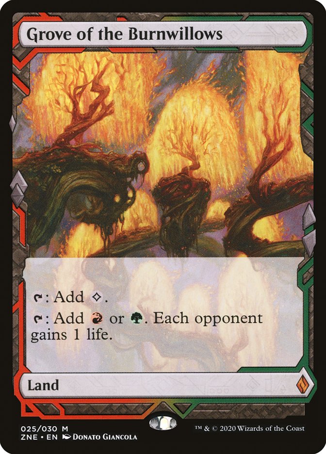 Grove of the Burnwillows (Expeditions) [Zendikar Rising Expeditions] | Tables and Towers