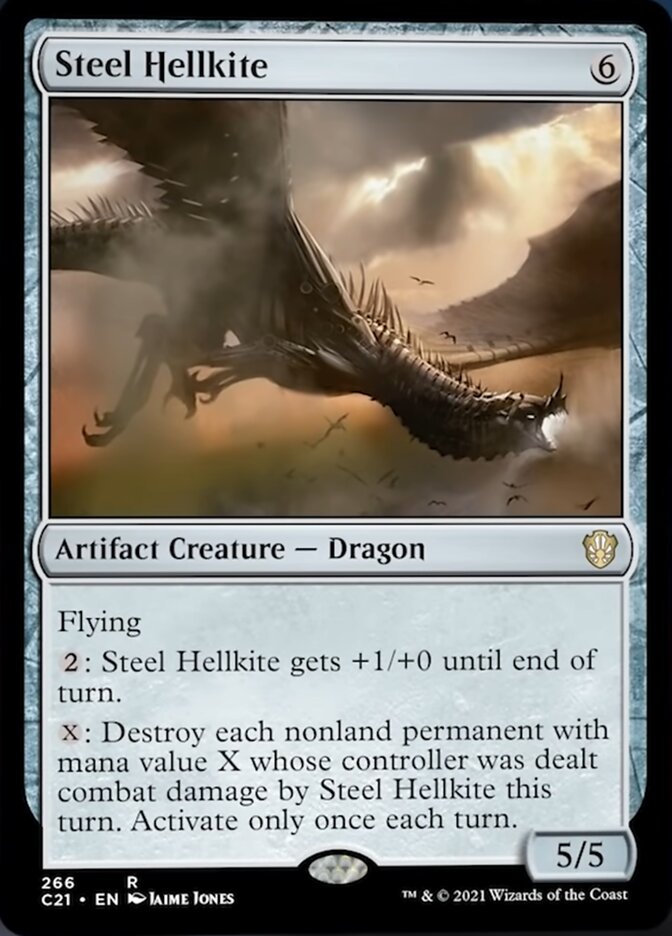 Steel Hellkite [Commander 2021] | Tables and Towers