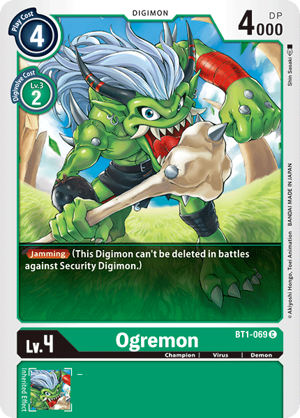 Ogremon [BT1-069] [Release Special Booster Ver.1.0] | Tables and Towers