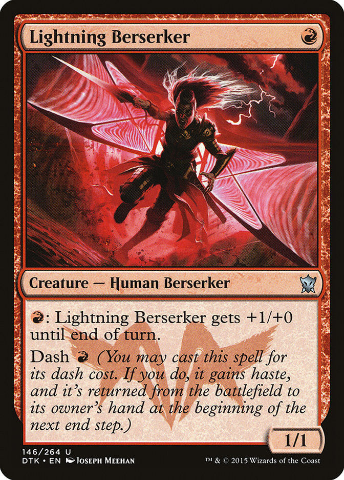 Lightning Berserker [Dragons of Tarkir] | Tables and Towers