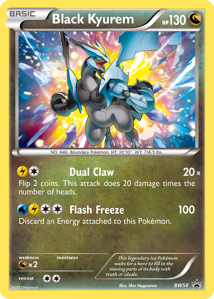 Black Kyurem (BW58) [Black & White: Black Star Promos] | Tables and Towers