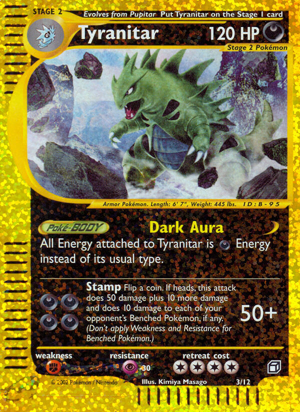 Tyranitar (3/12) [Box Topper] | Tables and Towers