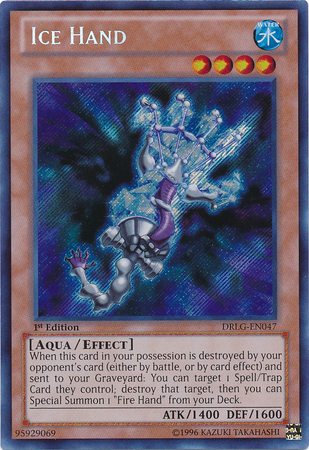 Ice Hand [DRLG-EN047] Secret Rare | Tables and Towers