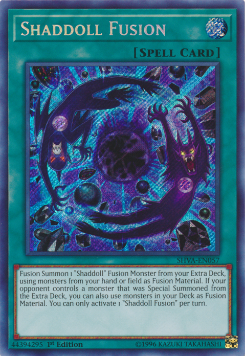 Shaddoll Fusion [SHVA-EN057] Secret Rare | Tables and Towers