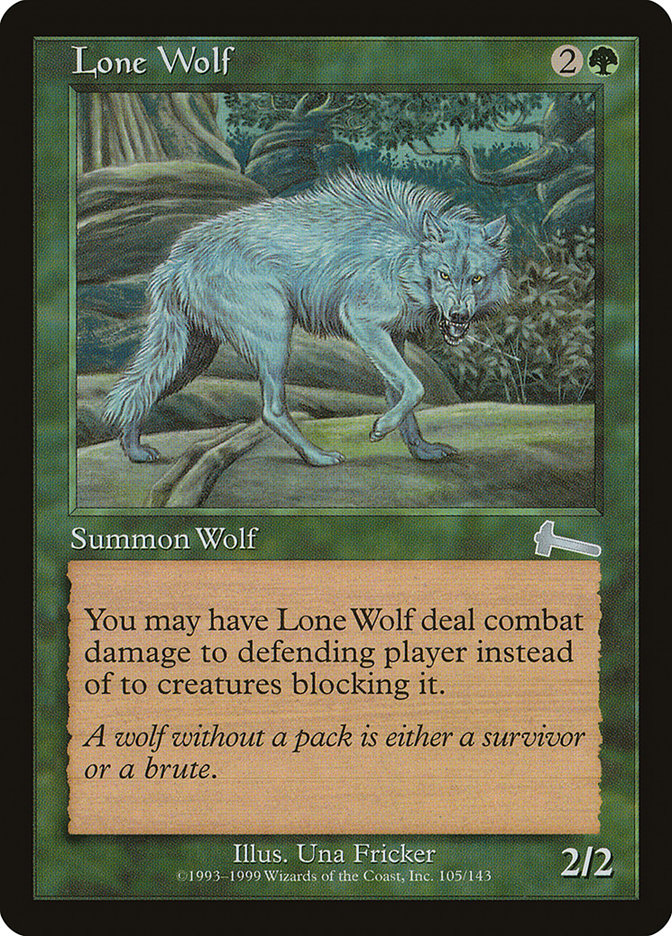 Lone Wolf [Urza's Legacy] | Tables and Towers