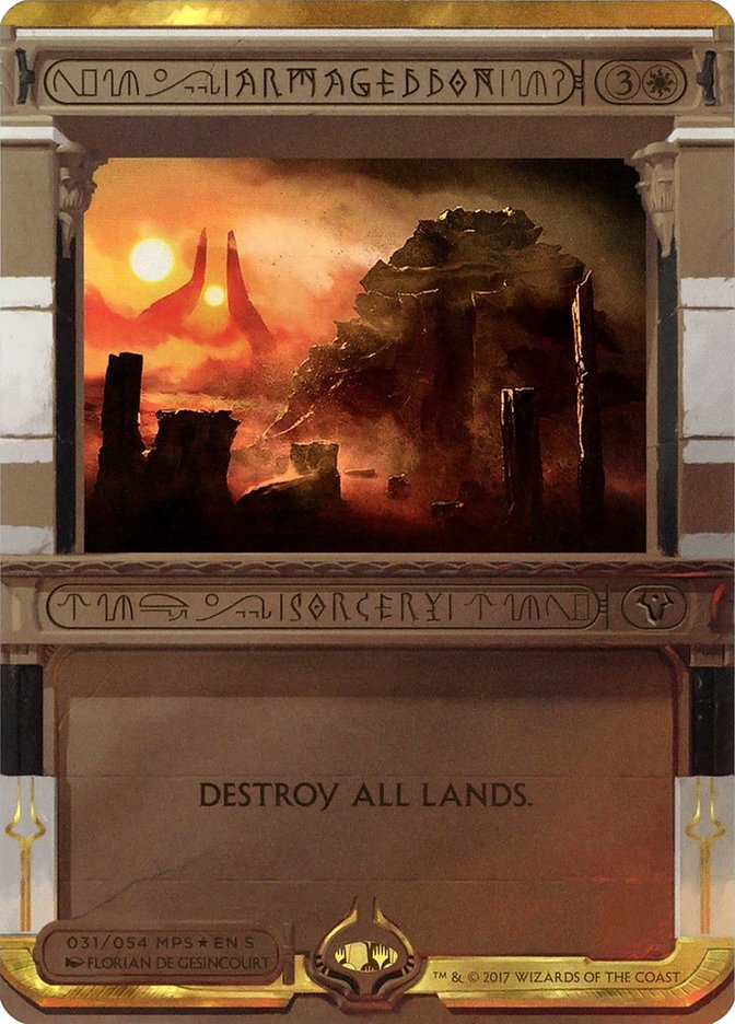 Armageddon (Invocation) [Amonkhet Invocations] | Tables and Towers