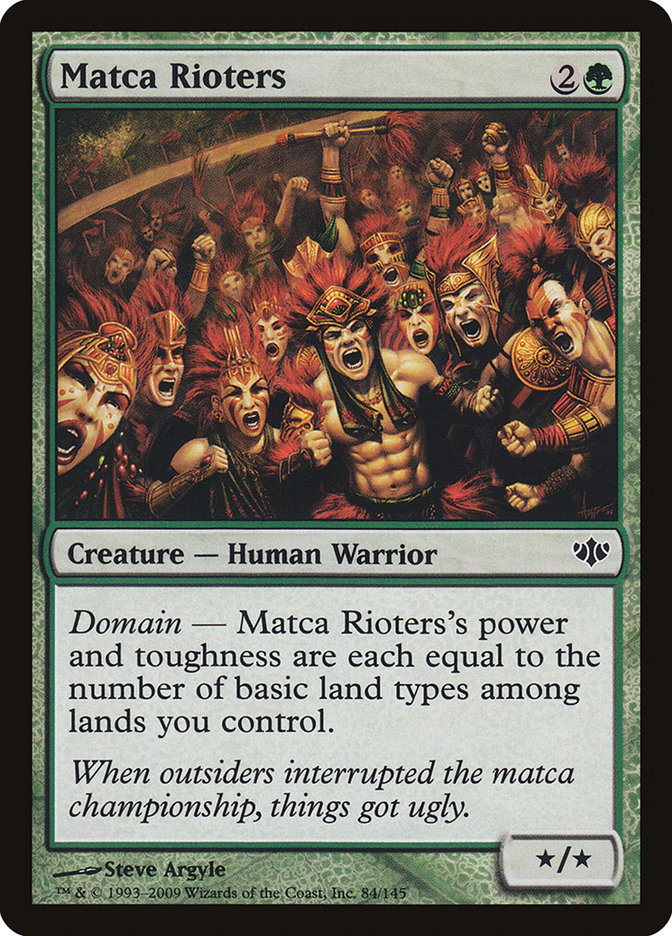 Matca Rioters [Conflux] | Tables and Towers