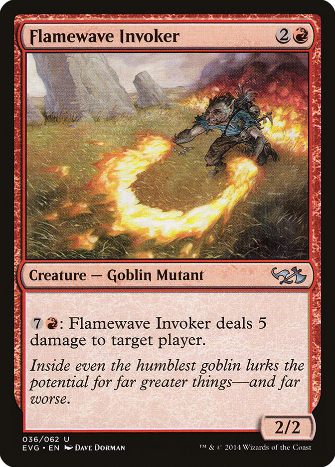 Flamewave Invoker (Elves vs. Goblins) [Duel Decks Anthology] | Tables and Towers