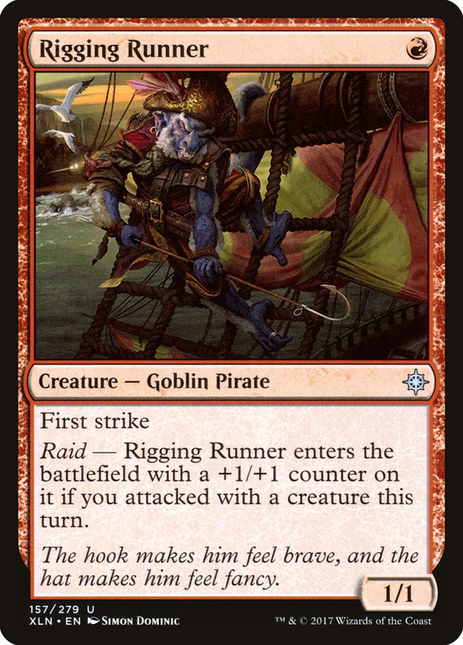 Rigging Runner [Ixalan] | Tables and Towers