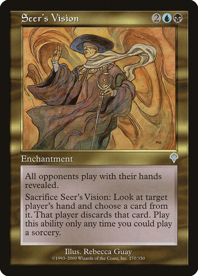 Seer's Vision [Invasion] | Tables and Towers