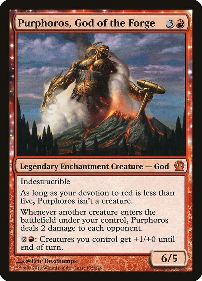 Purphoros, God of the Forge [Theros] | Tables and Towers