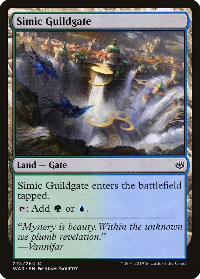 Simic Guildgate [War of the Spark] | Tables and Towers