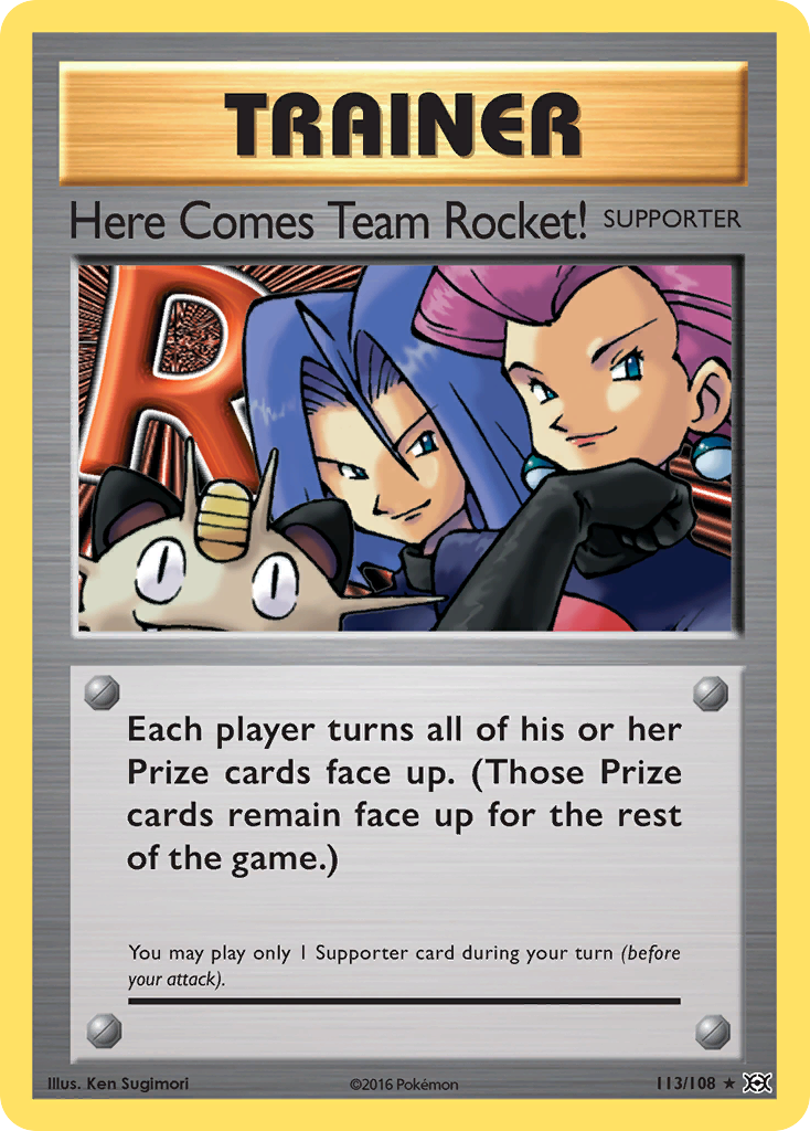 Here Comes Team Rocket! (113/108) [XY: Evolutions] | Tables and Towers